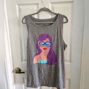 Torrid Purple Haired Girl Tank